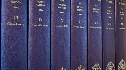 Oxford English Dictionary. License By CC. Wikimedia