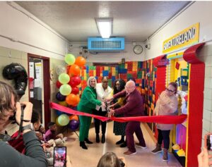 Ribbon cutting. Image Credit - Asm. Fall