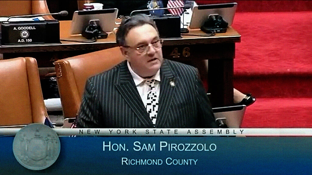 Hon. Sam Pirozzolo, Richmond County State Assemblyman
