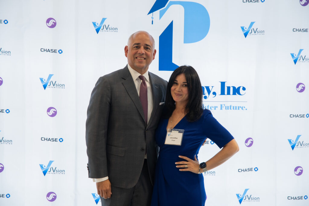 Jose Minaya (CEO of Nuveen), and Jenniffer Firpo (Founder & CEO of JVsion Advertising and One Pathway) Image Credit - One Pathway
