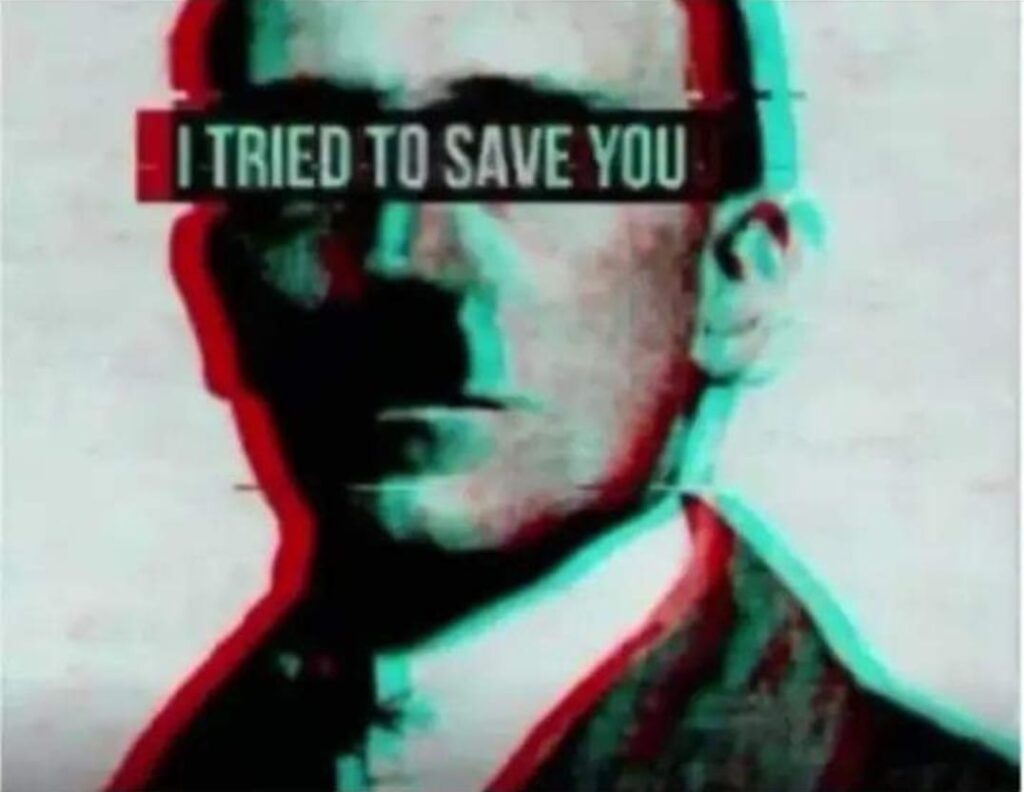 Hitler Meme from unknown account. Image Credit - Mises Institute